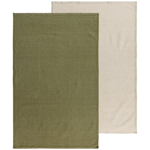 Set/2 Olive Branch Dash Dishtowels