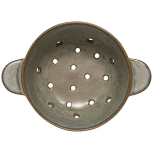 7" Gray Fruit Bowl