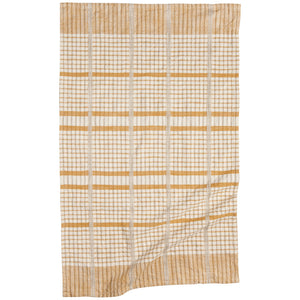 Set/2 Saffron Finley Check Dishtowels