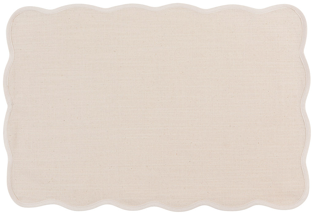 Set of 4 Natural Florence Placemats