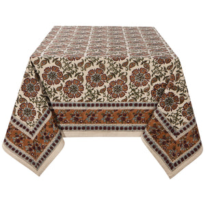 Elysian Block Print Tablecloth