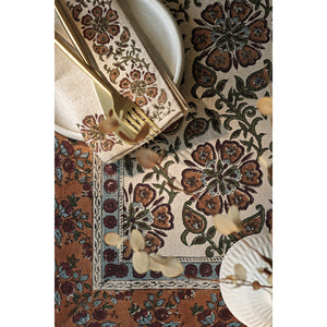 Elysian Block Print Tablecloth