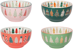 Set/4 Glitzmas Bowls