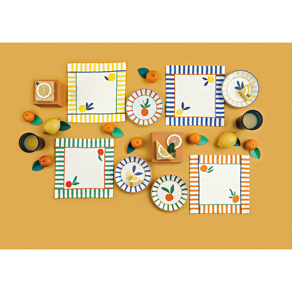 Set/4 Citrus Burst Napkins