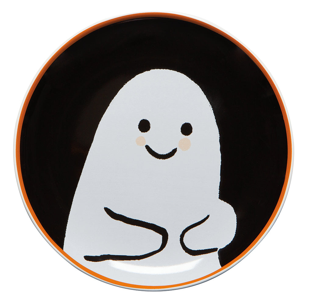 Set/4 Boo Crew Appetizer Plates