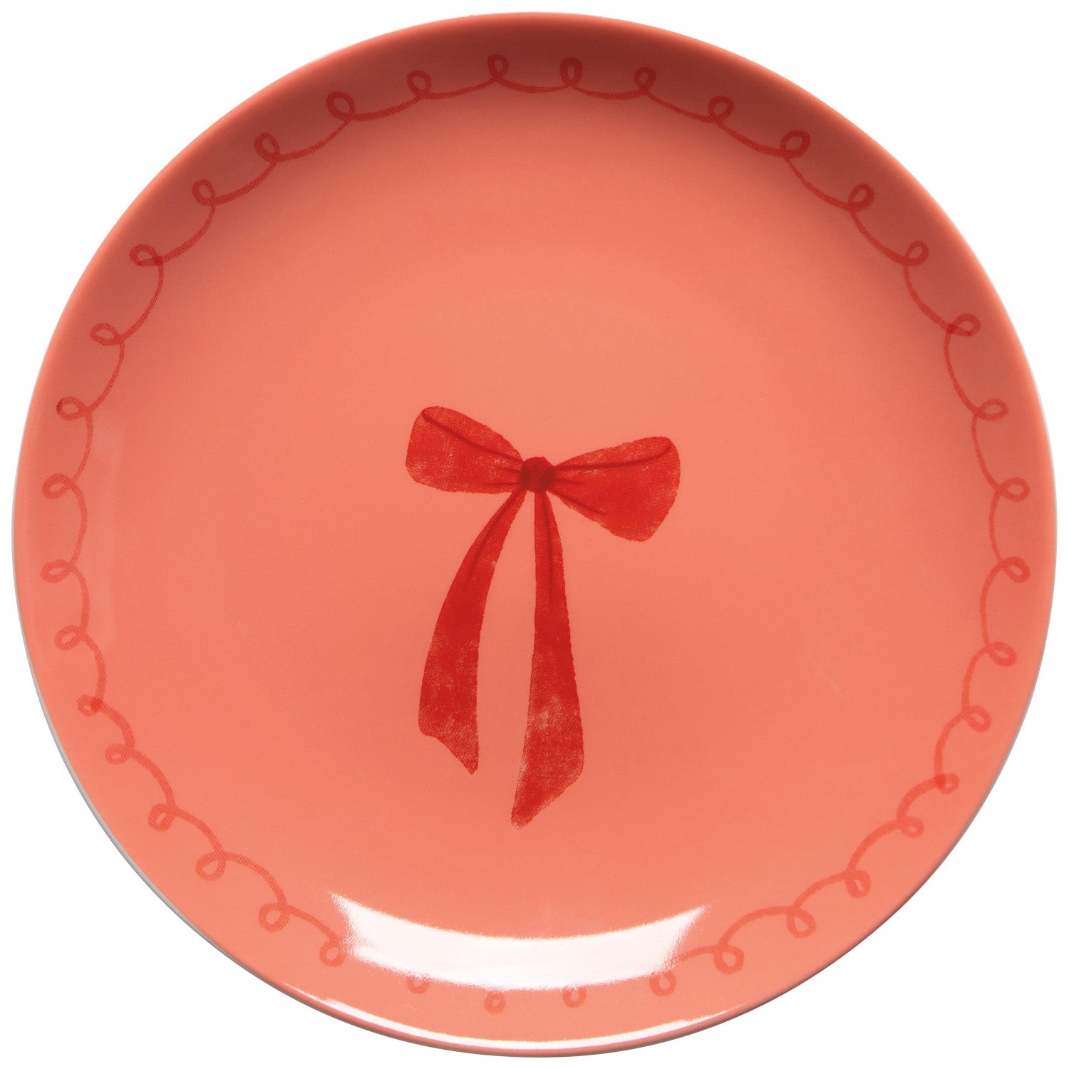 Set/4 Bowtique Appetizer Plates