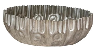 Decorative Metal Fluted Bowls