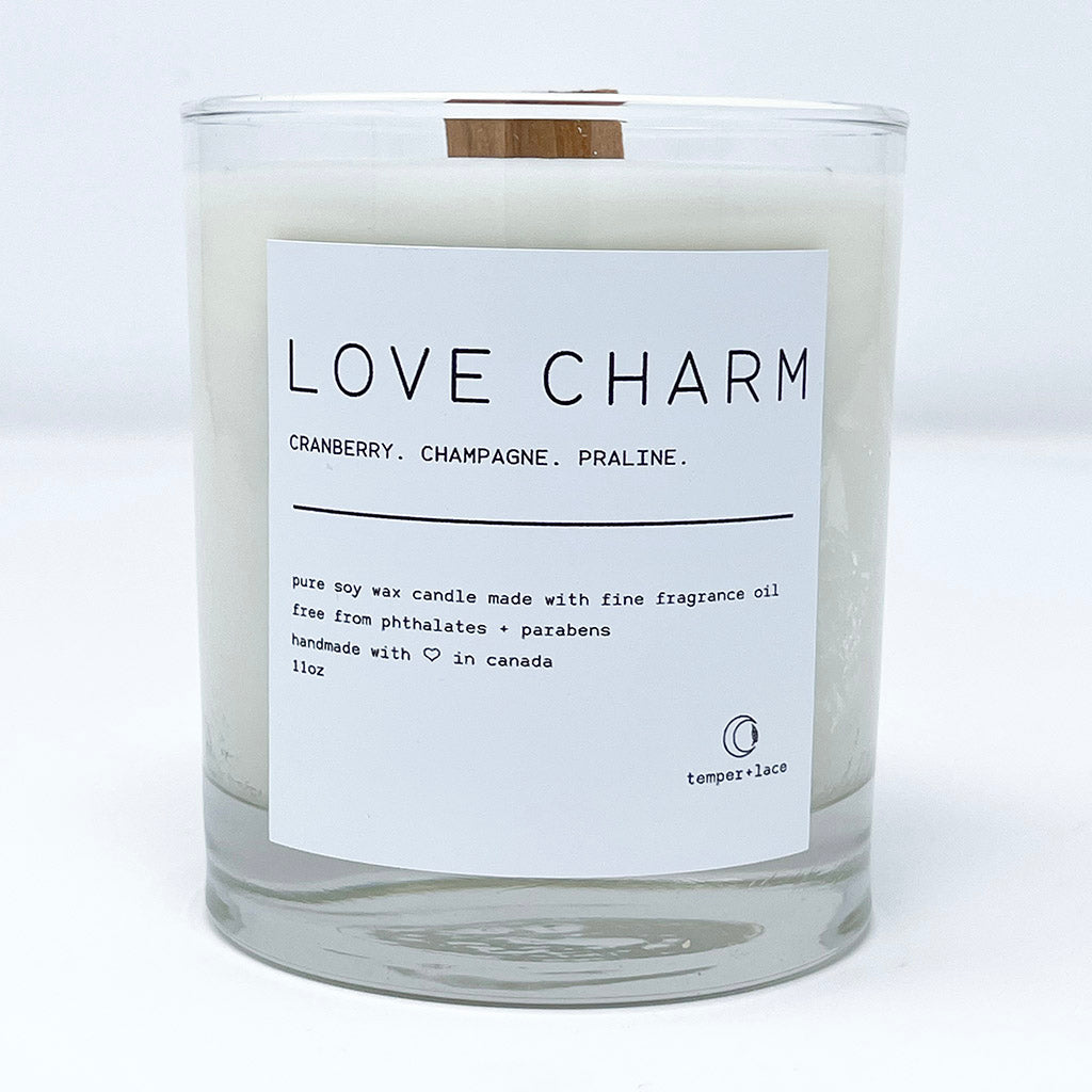Love Charm - Temper + Lace Candle