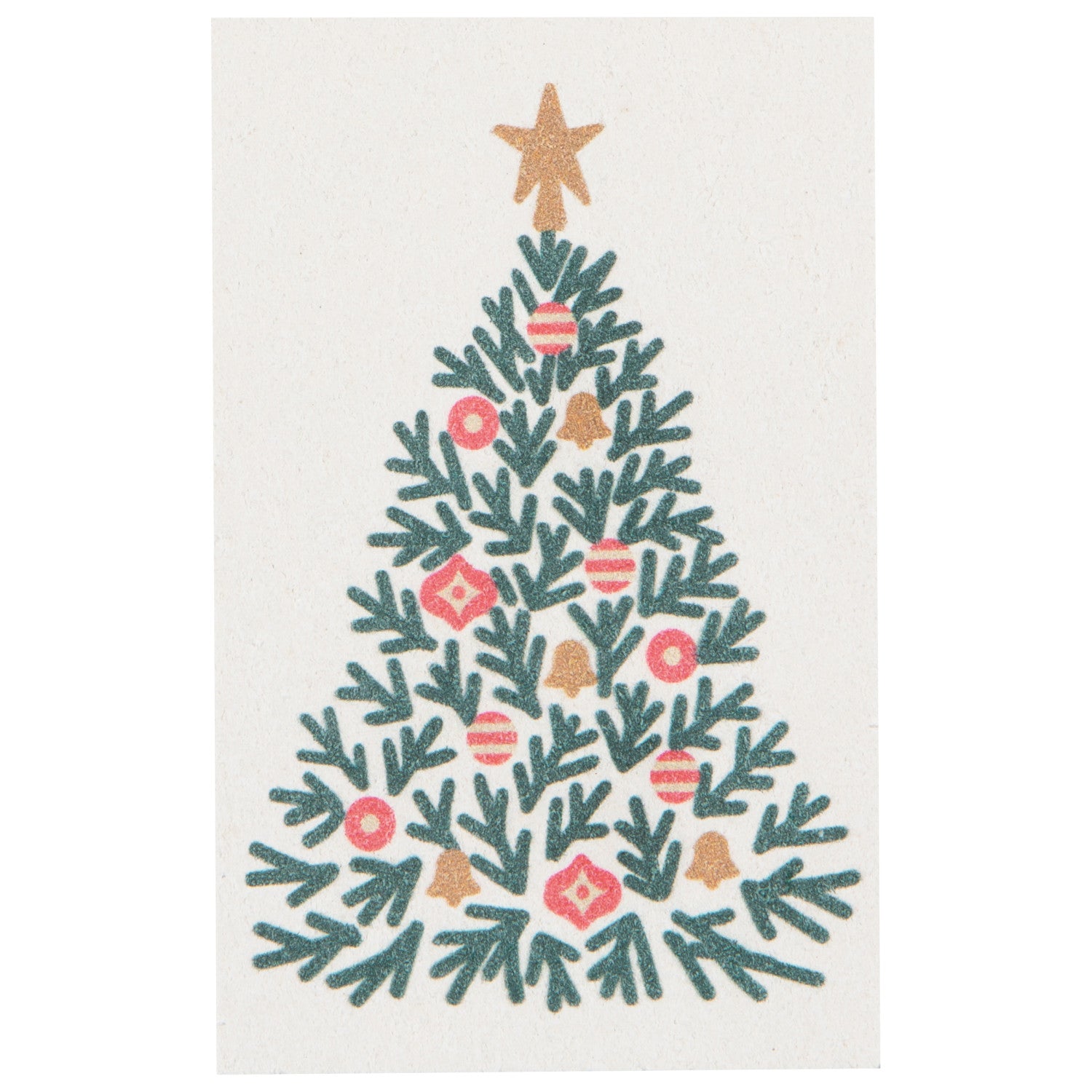 Set/4 Festive Fir Christmas Pop Up Sponges