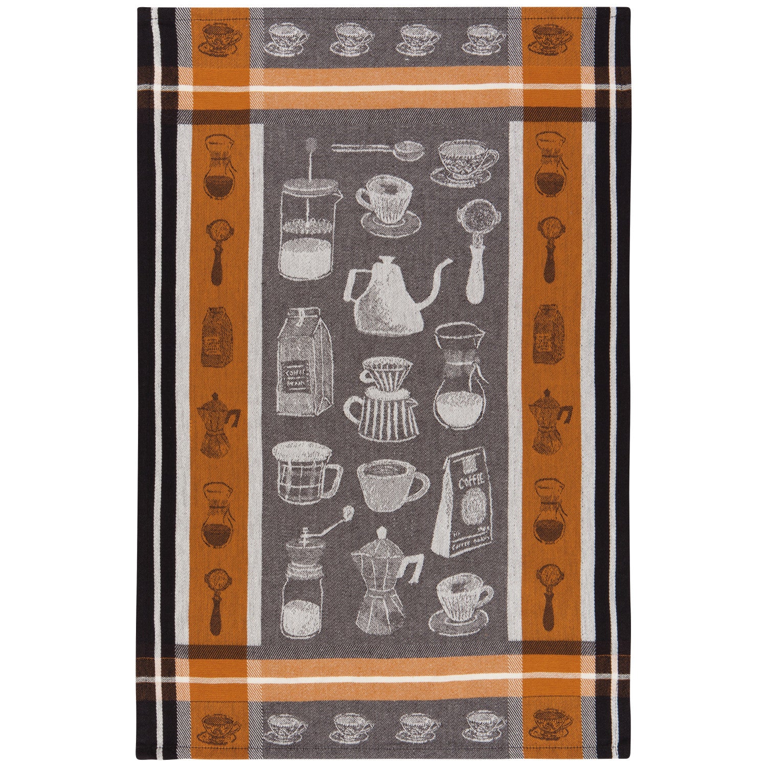 Coffee Break Jacquard Kitchen Towel
