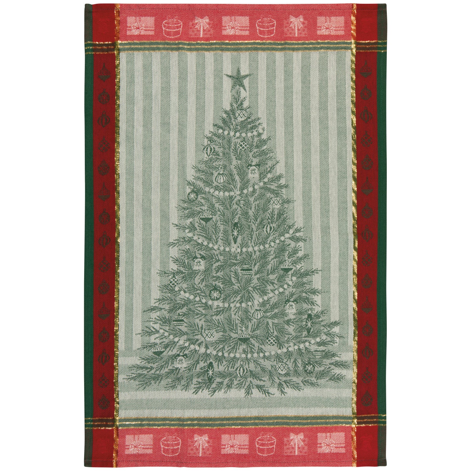 Festive Fir Jacquard Kitchen Towel
