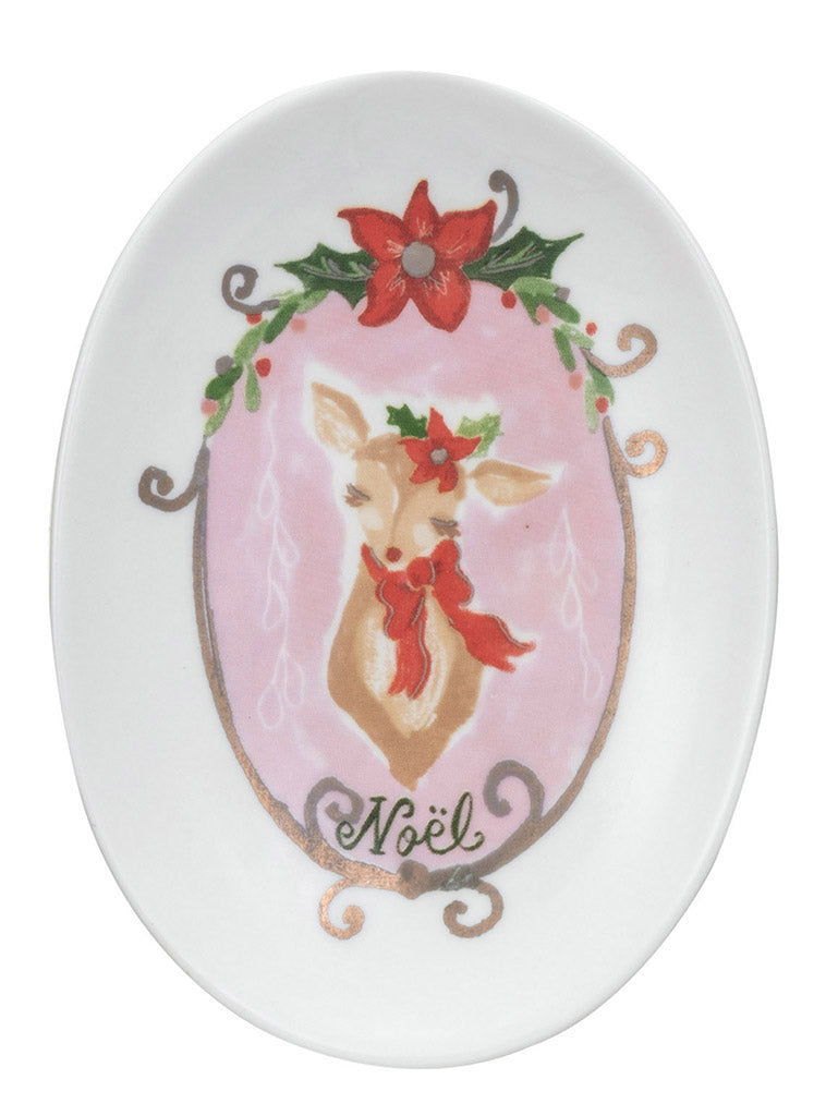 Reindeer Appetizer Plates