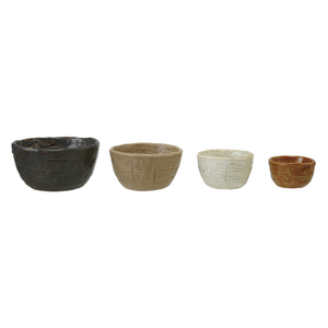 Stoneware Nesting Bowls