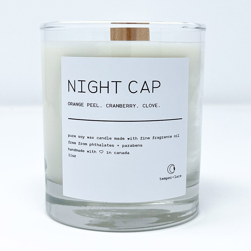 Night Cap - Temper + Lace Candle
