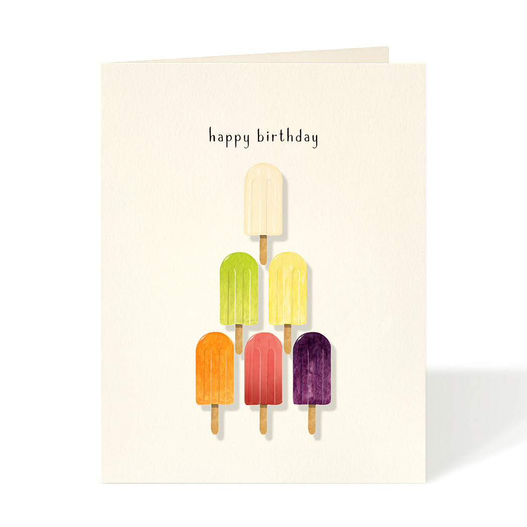 Rainbow Birthday Pops