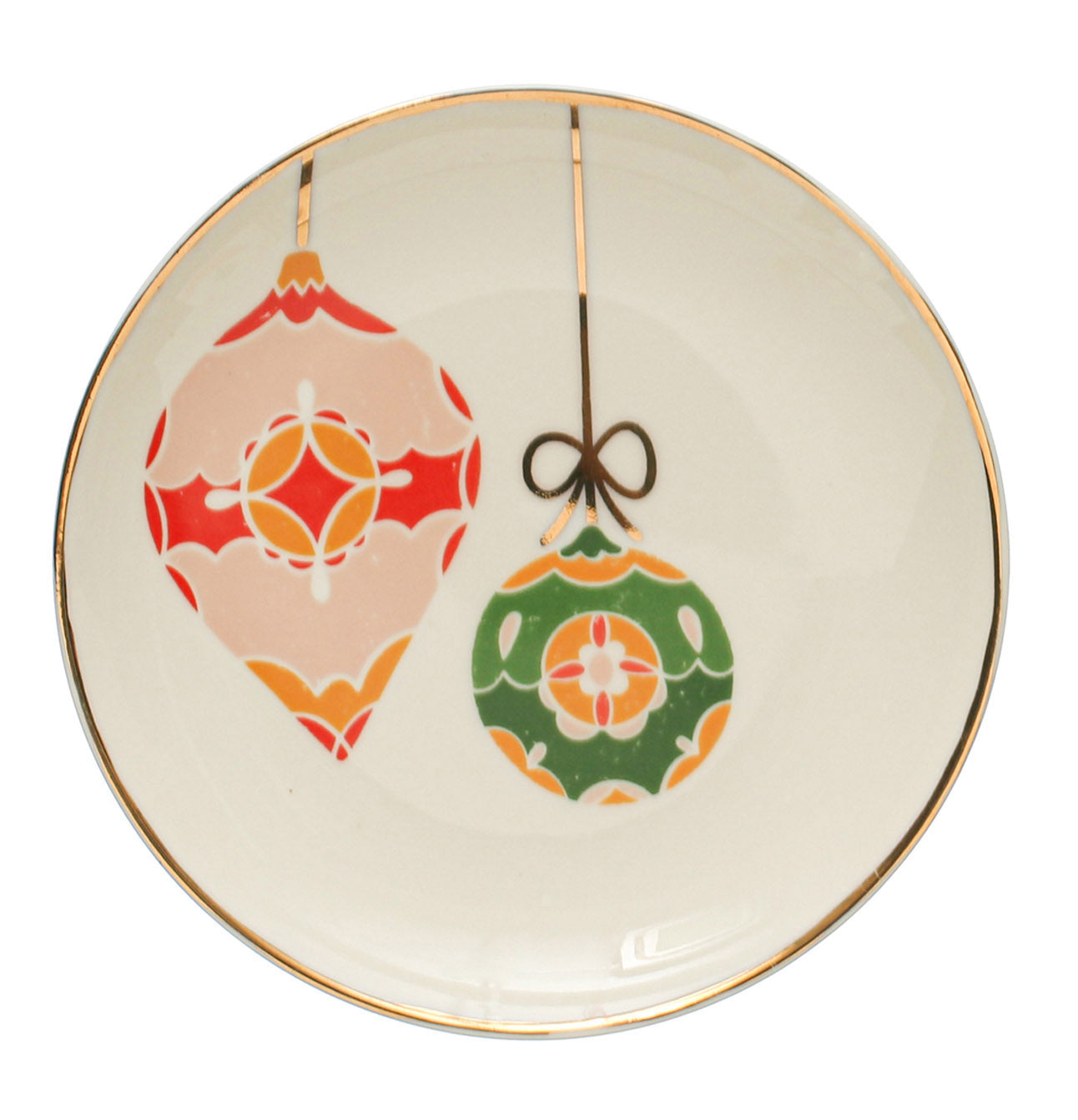 Ornament Appetizer Plates