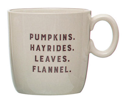 Fall Saying Mug