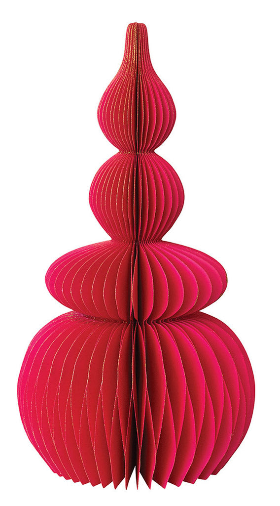 18" Sculptural Paper Ornament