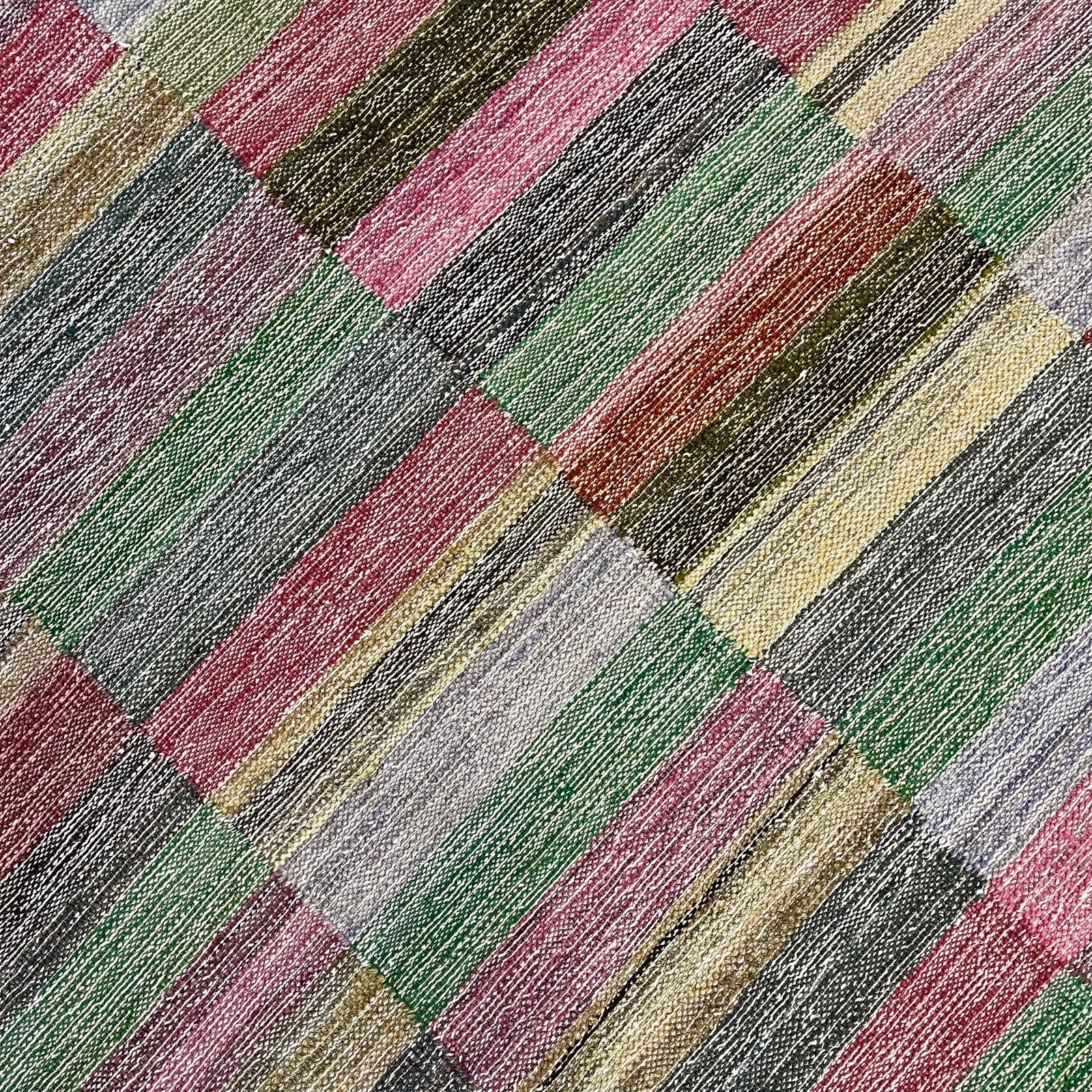 Offset Stripe Multi Kilim