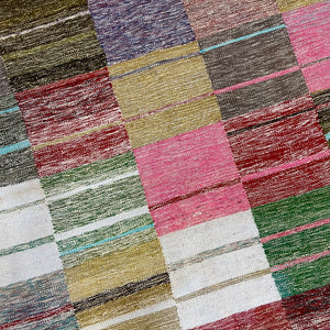 Square Stripe Multi Kilim