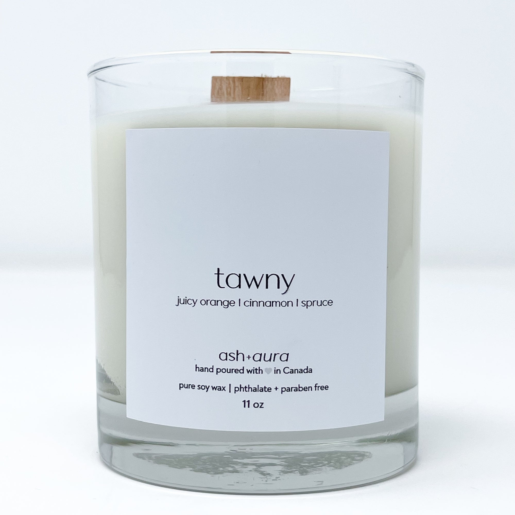 Tawny- Ash + Aura Candle