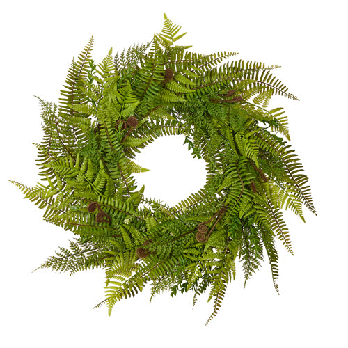 28" Fern Wreath