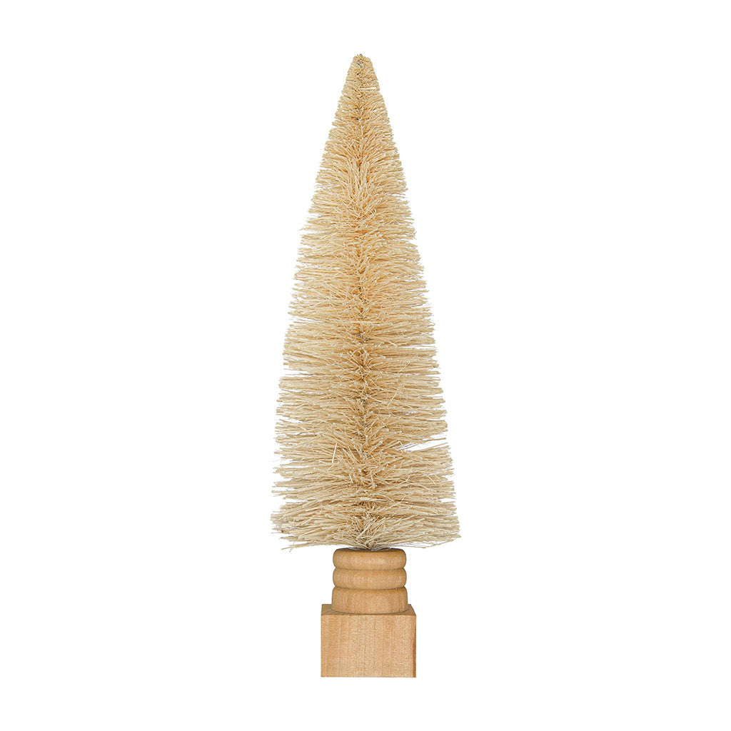 Tall Sisal Bottle Brush Tree