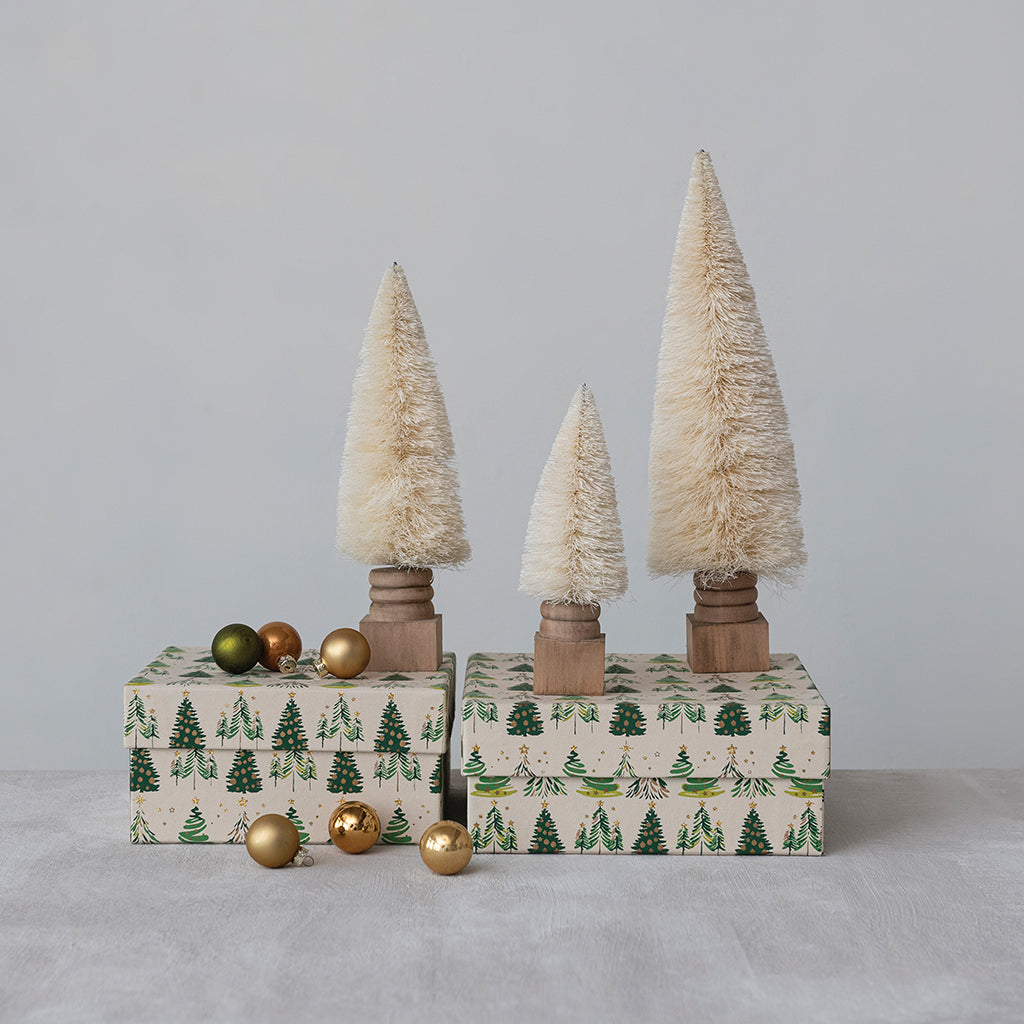 Medium Sisal Bottle Brush Tree