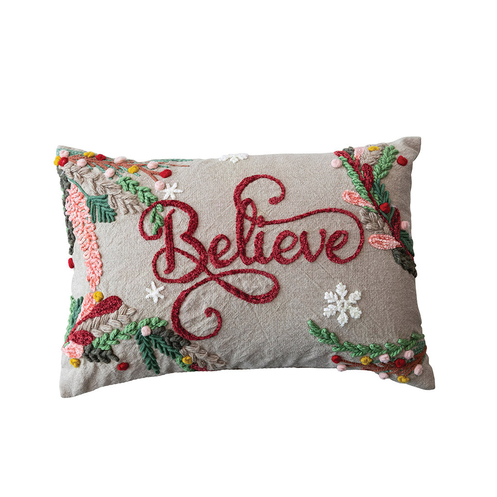 Believe Lumbar Pillow