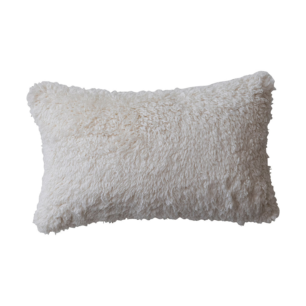 Merry Metallic Sherpa Pillow