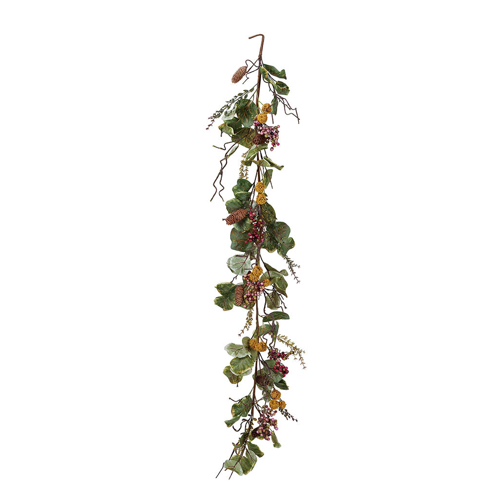 Zanzibar Leaf Garland with Berries