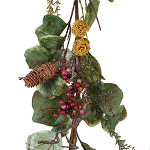 Zanzibar Leaf Garland with Berries