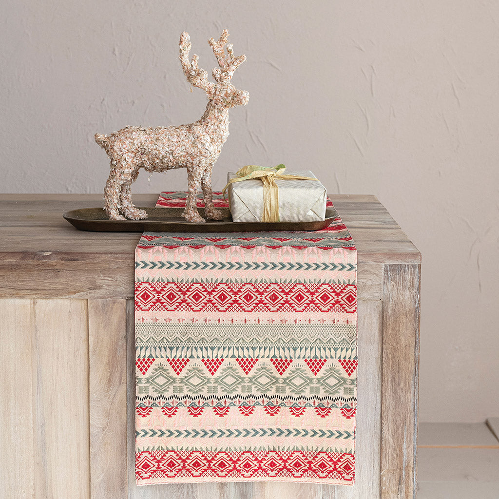 Jacquard Reversible Table Runner