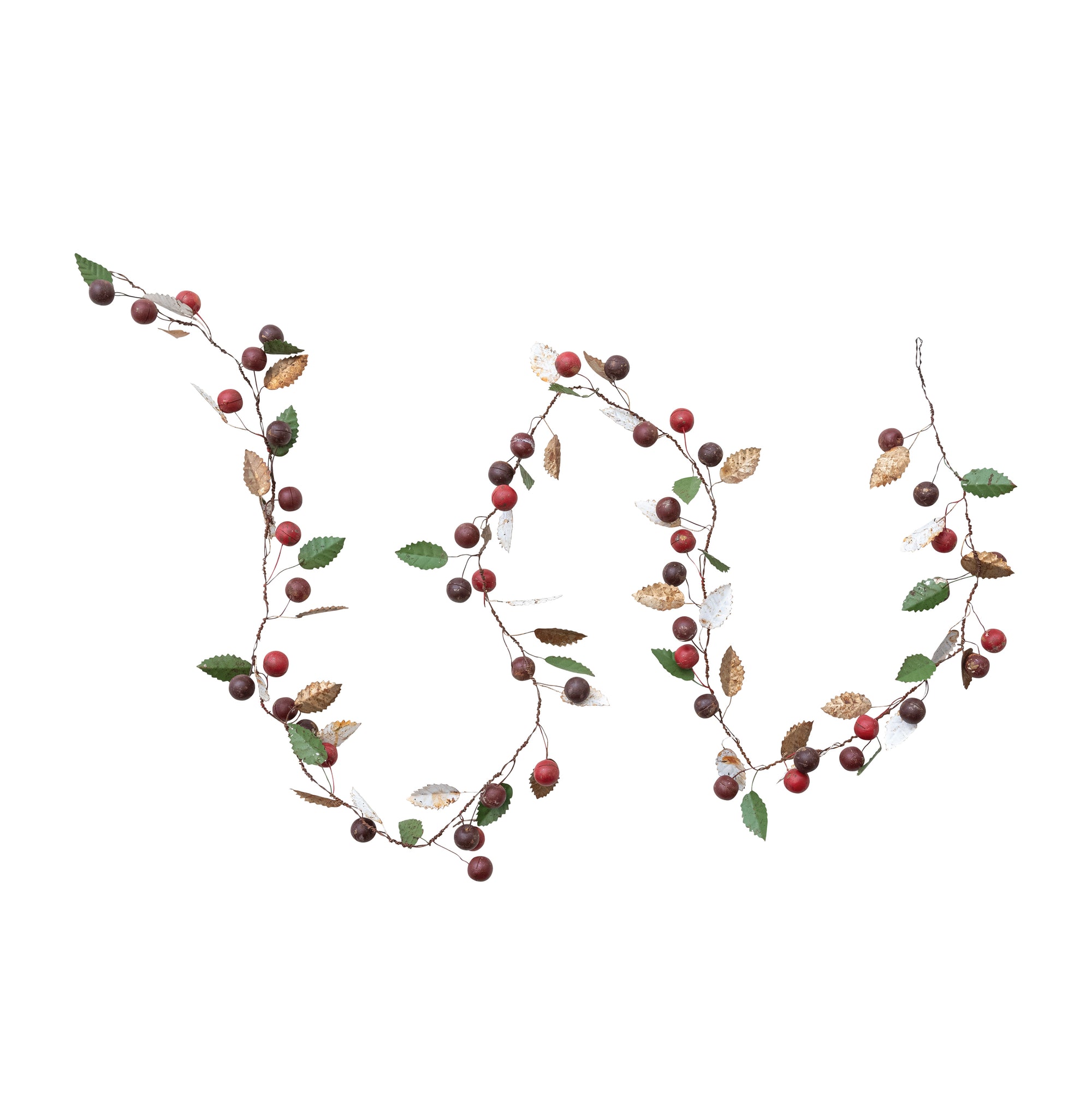 Vintage Reproduction Toleware Berry Garland