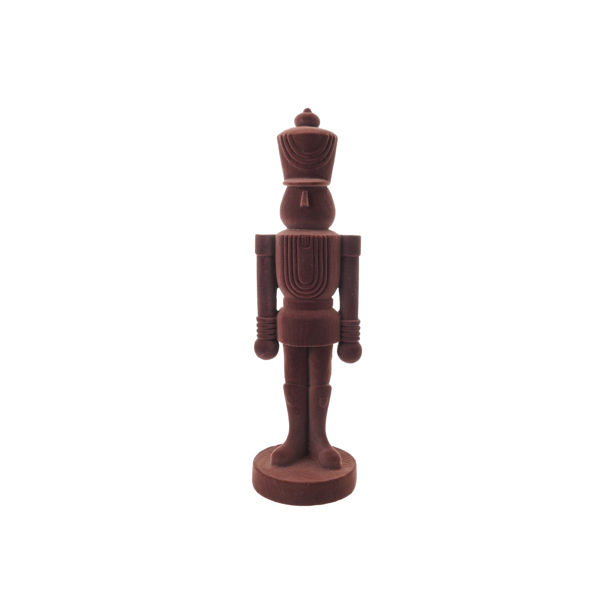 Flocked Nutcracker