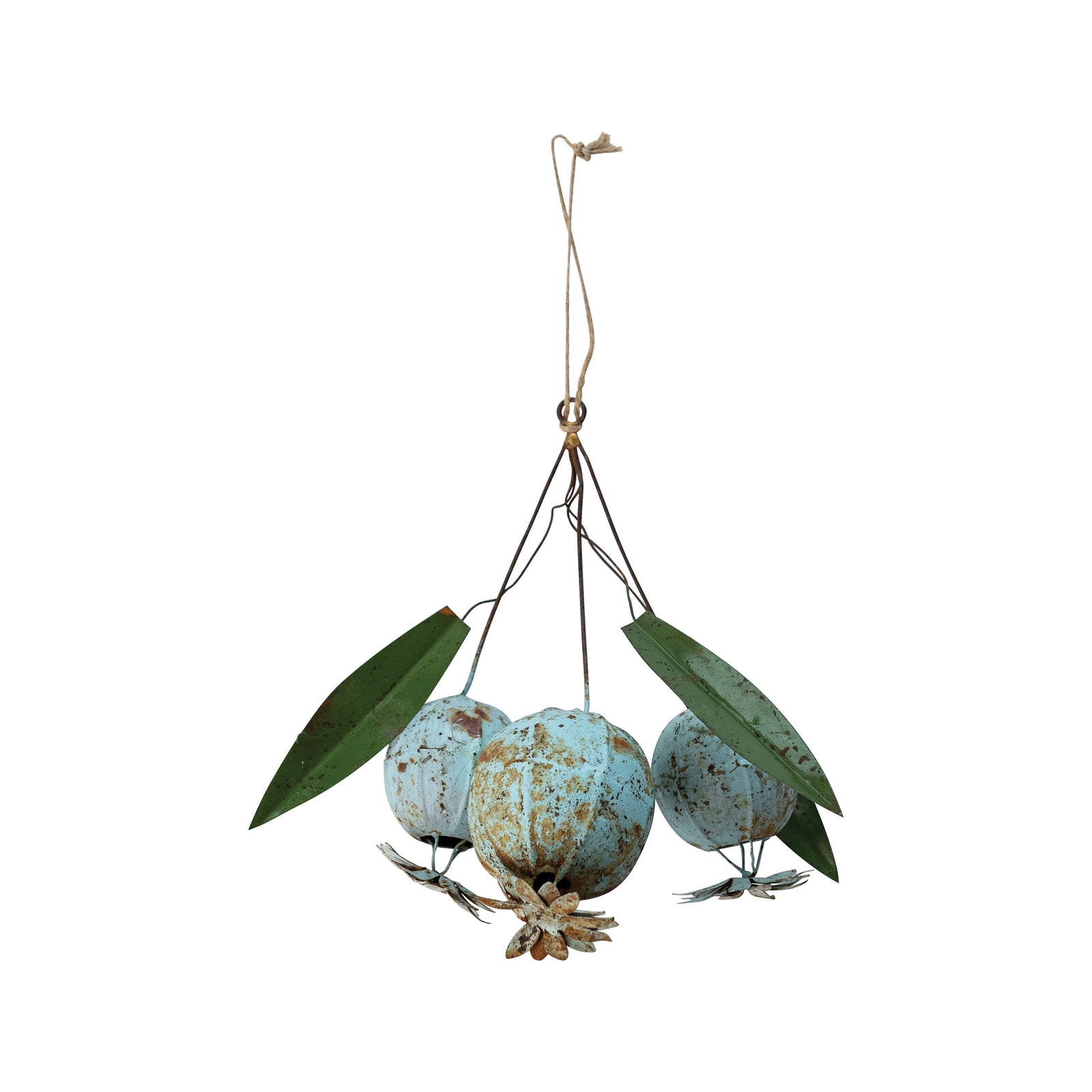 Metal Blueberry Ornament