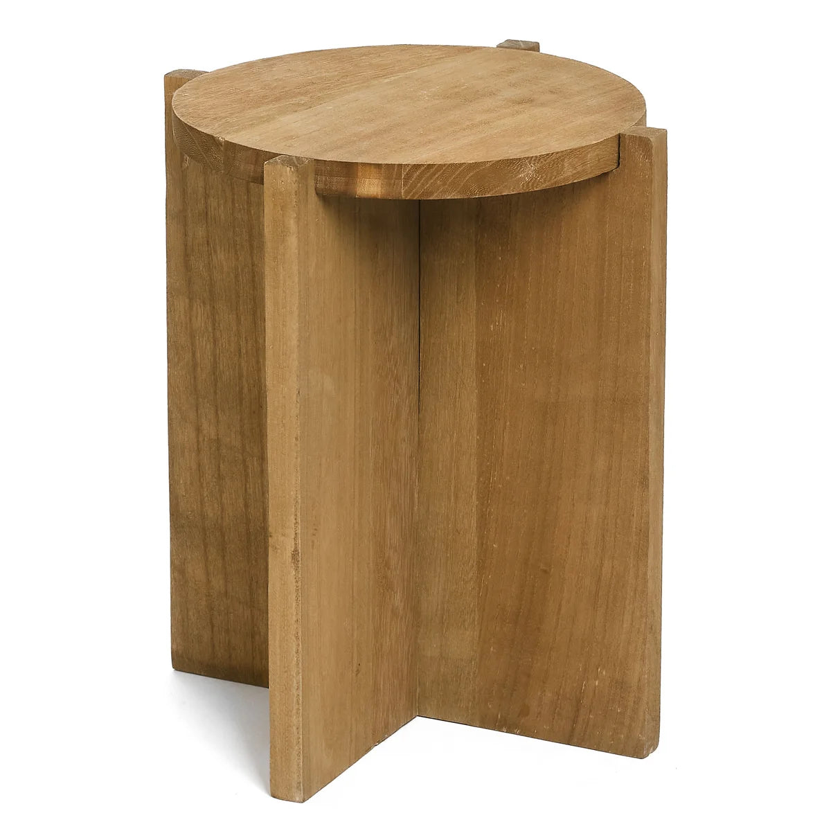 Natural Wood Accent Table