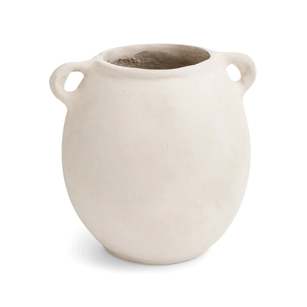 Handled Paper Mache Vase