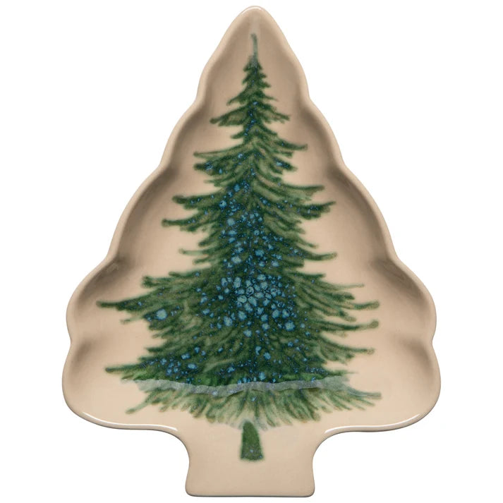 Winter Tree Christmas Dish