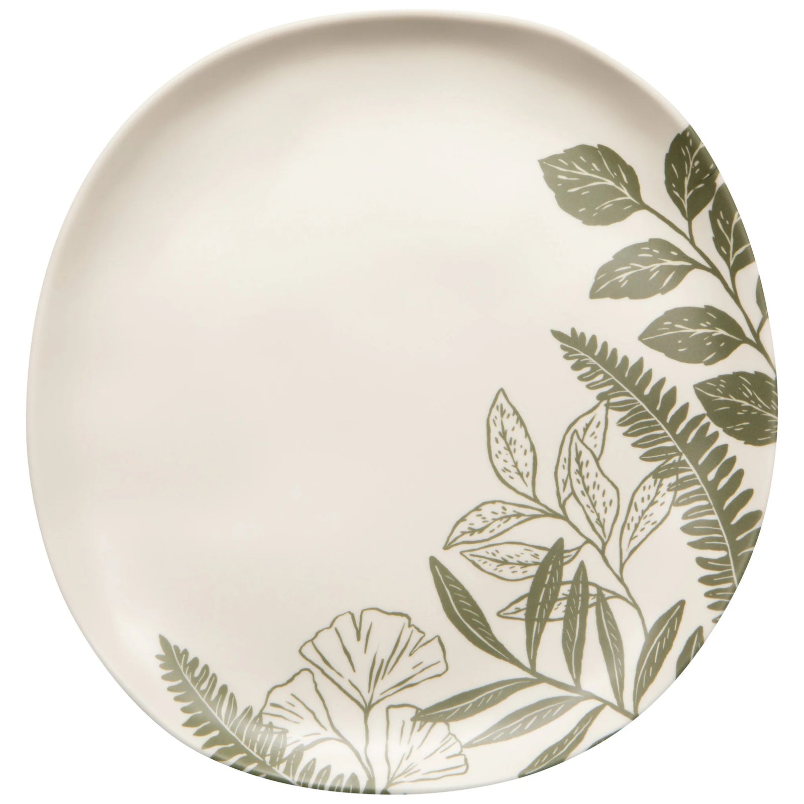 Fern & Frond Melamine Dinner Plate
