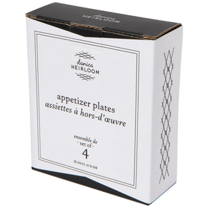 S/4 Riviera Appetizer Plates
