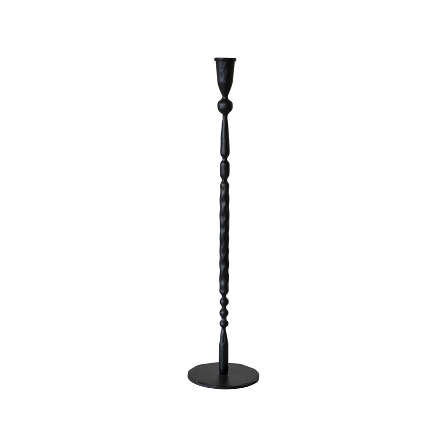 Twist Cast Iron Taper Holder