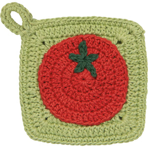 S/2 Crochet Heirloom Tomatoes Sponges