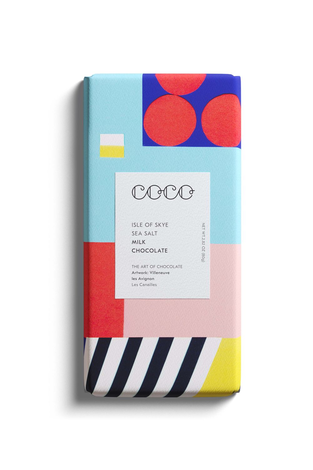 Isle of Skye Sea Salt Milk Chocolate Bar