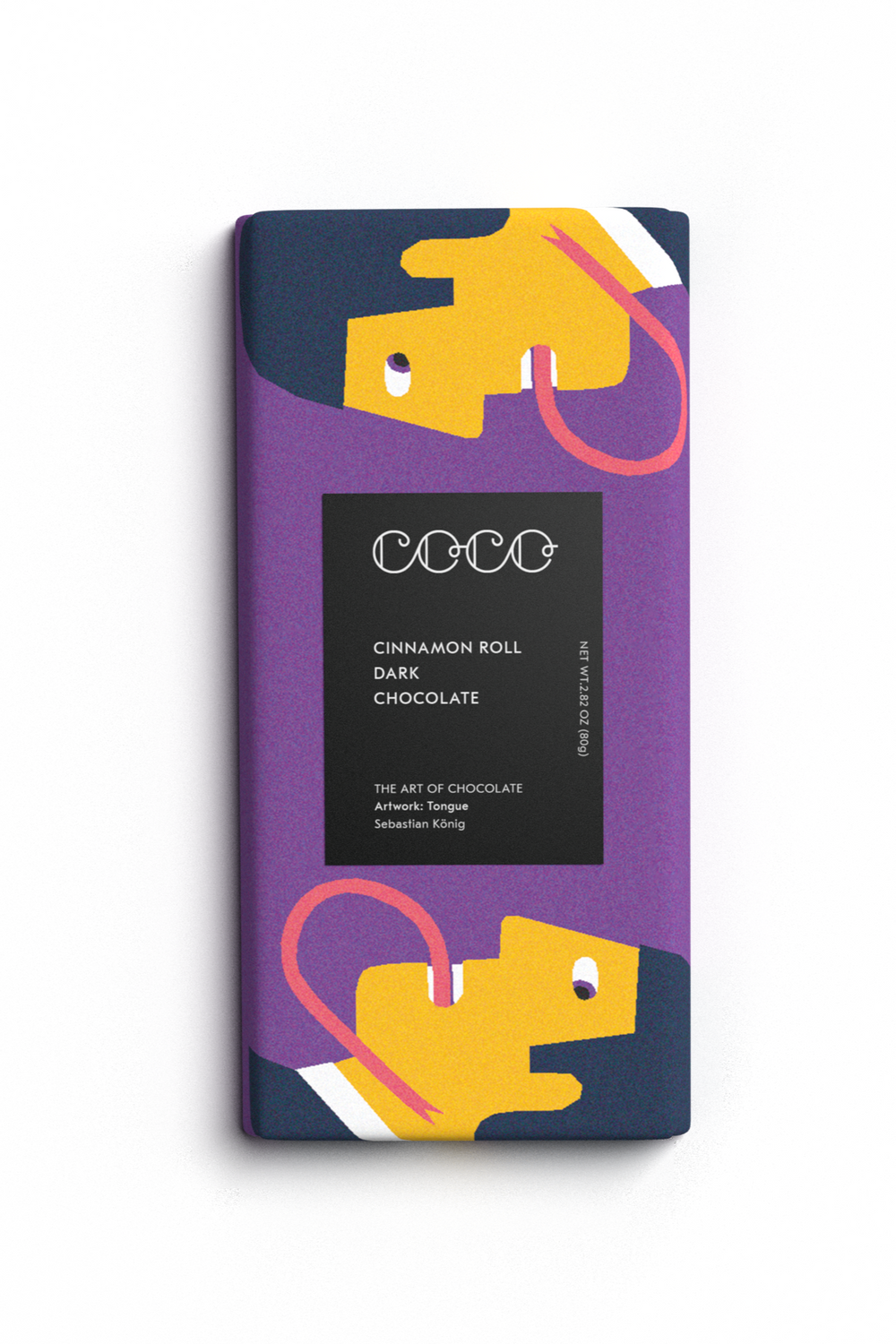Cinnamon Roll Dark Chocolate Bar