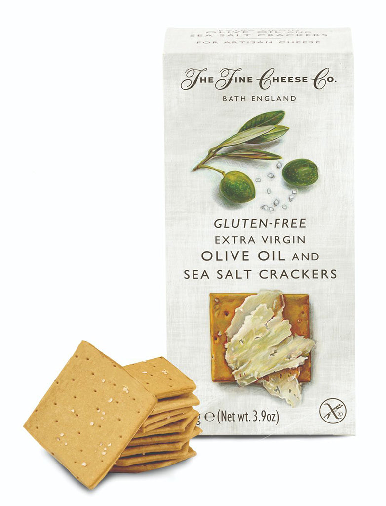 Gluten Free Extra Virgin Olive Oil + Sea Salt Crackers