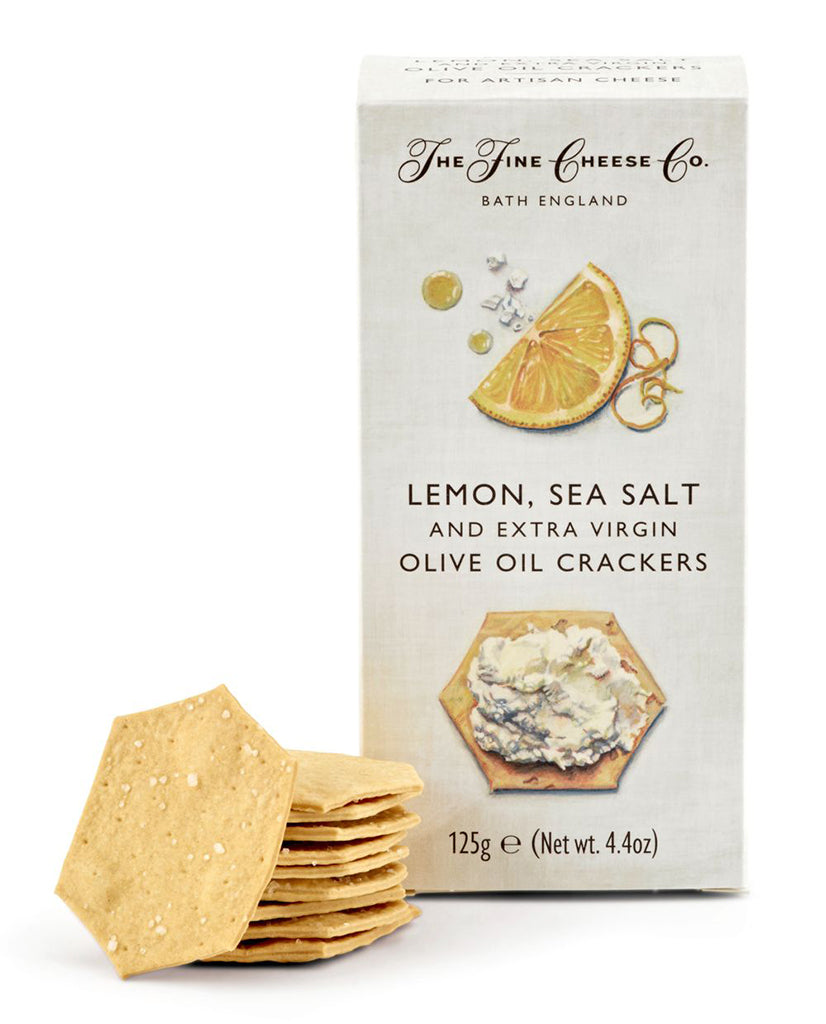 Lemon, Sea Salt + Extra Virgin Olive Oil Crackers