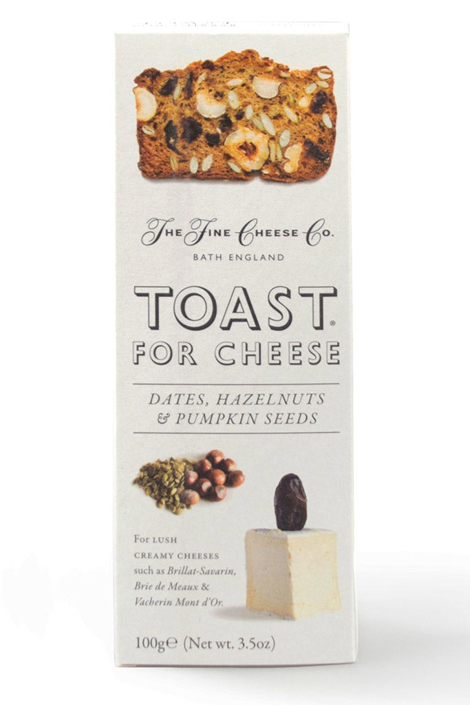 Date & Hazelnut Toast for Cheese