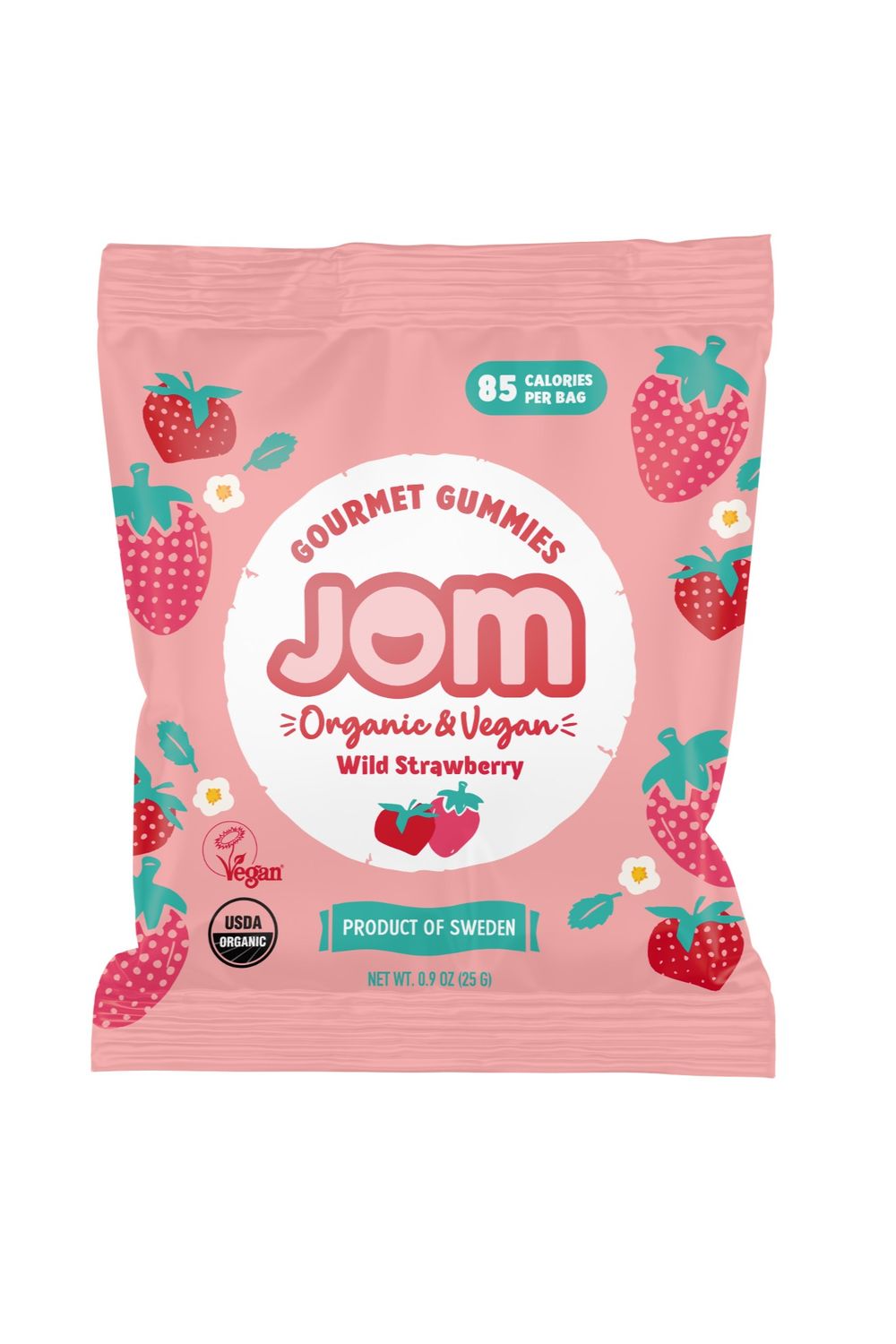 JOM Mini Wild Strawberry Gummies