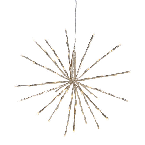 18" Champagne Starburst